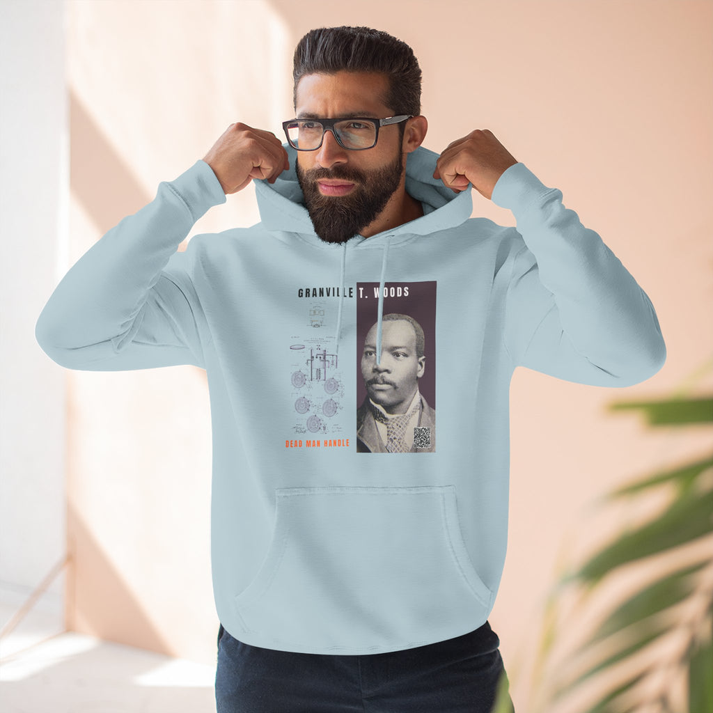 Granville T. Woods, Three-panel Historical Portrait Hoodie