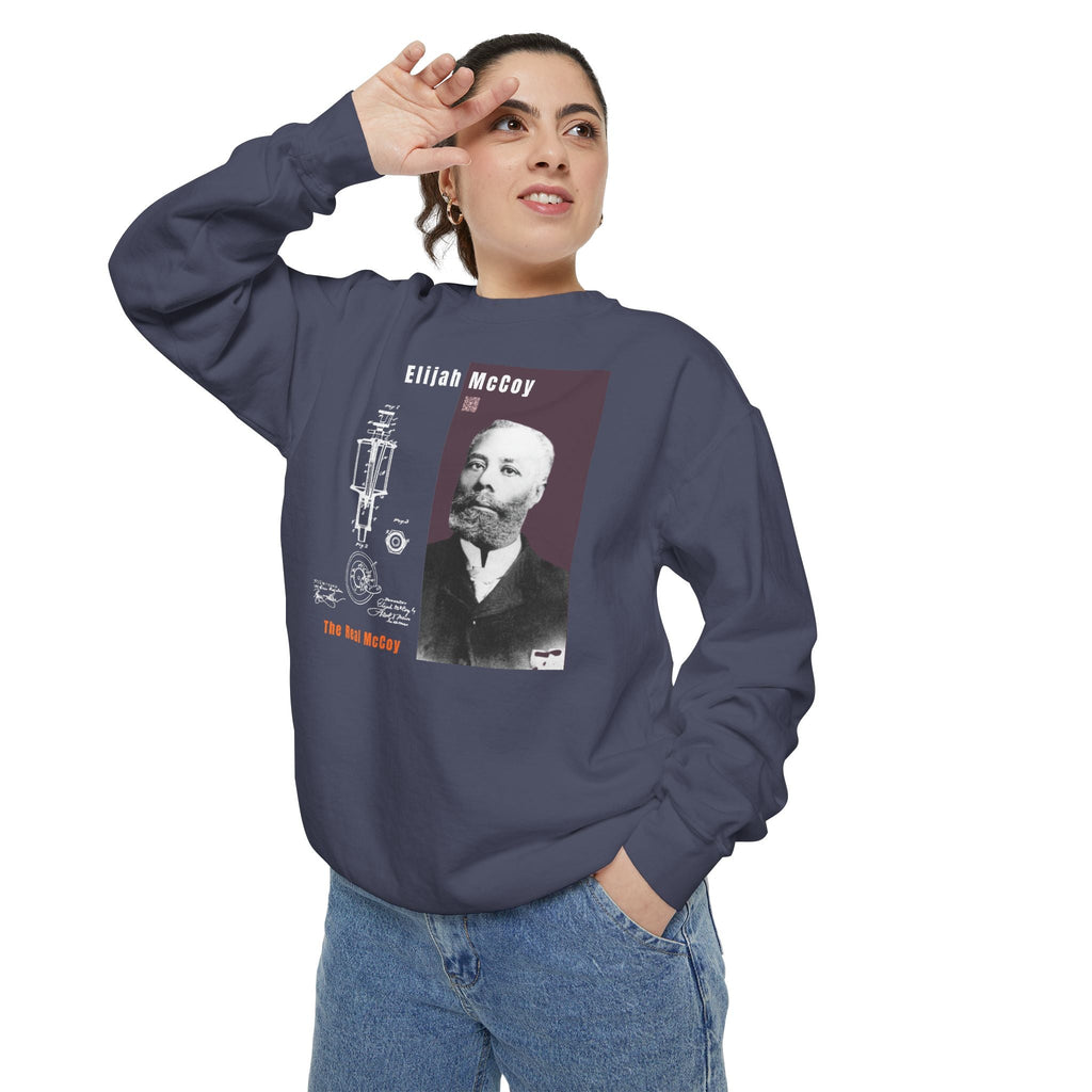 Defend Black Memories "The Real McCoy" Sweatshirt — Elijah McCoy Tribute