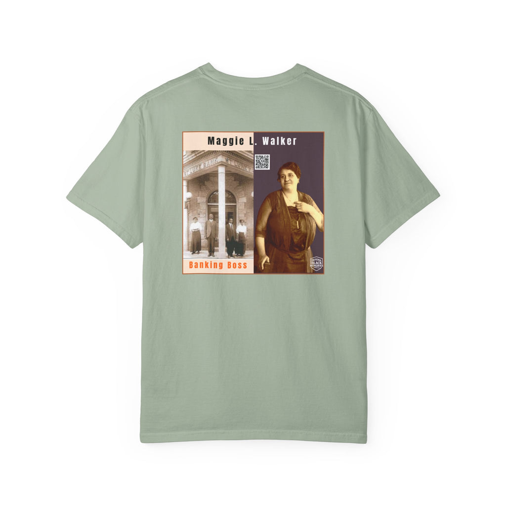 Maggie L. Walker, Unisex, 2 Side Historical Portrait T-shirt