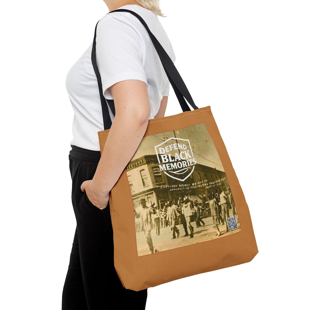 Tulsa Massacre Tote Bag (Light Brown)