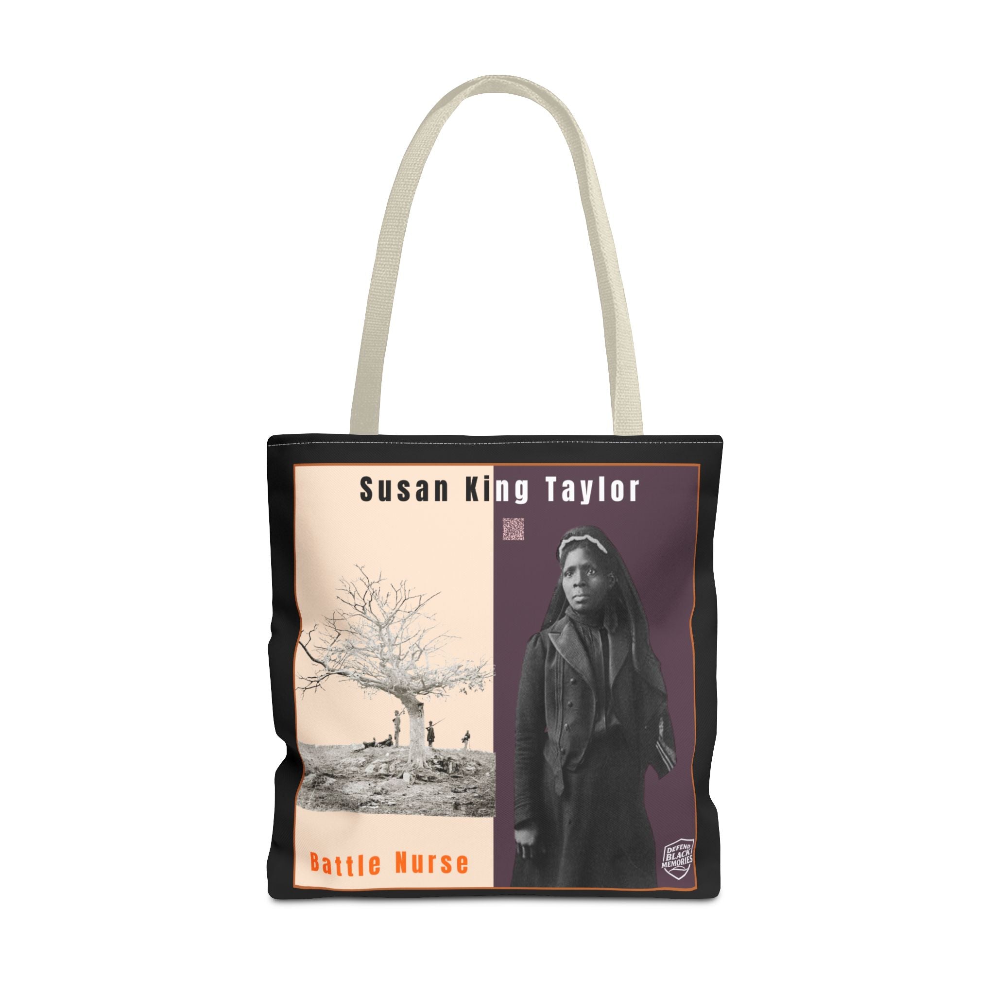 Susan King Taylor Tote Bag (Black)