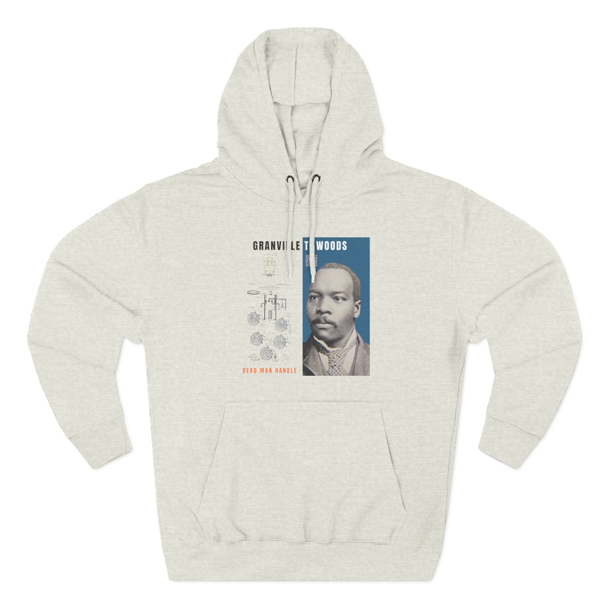 Granville T. Woods, Three-panel Historical Portrait Hoodie