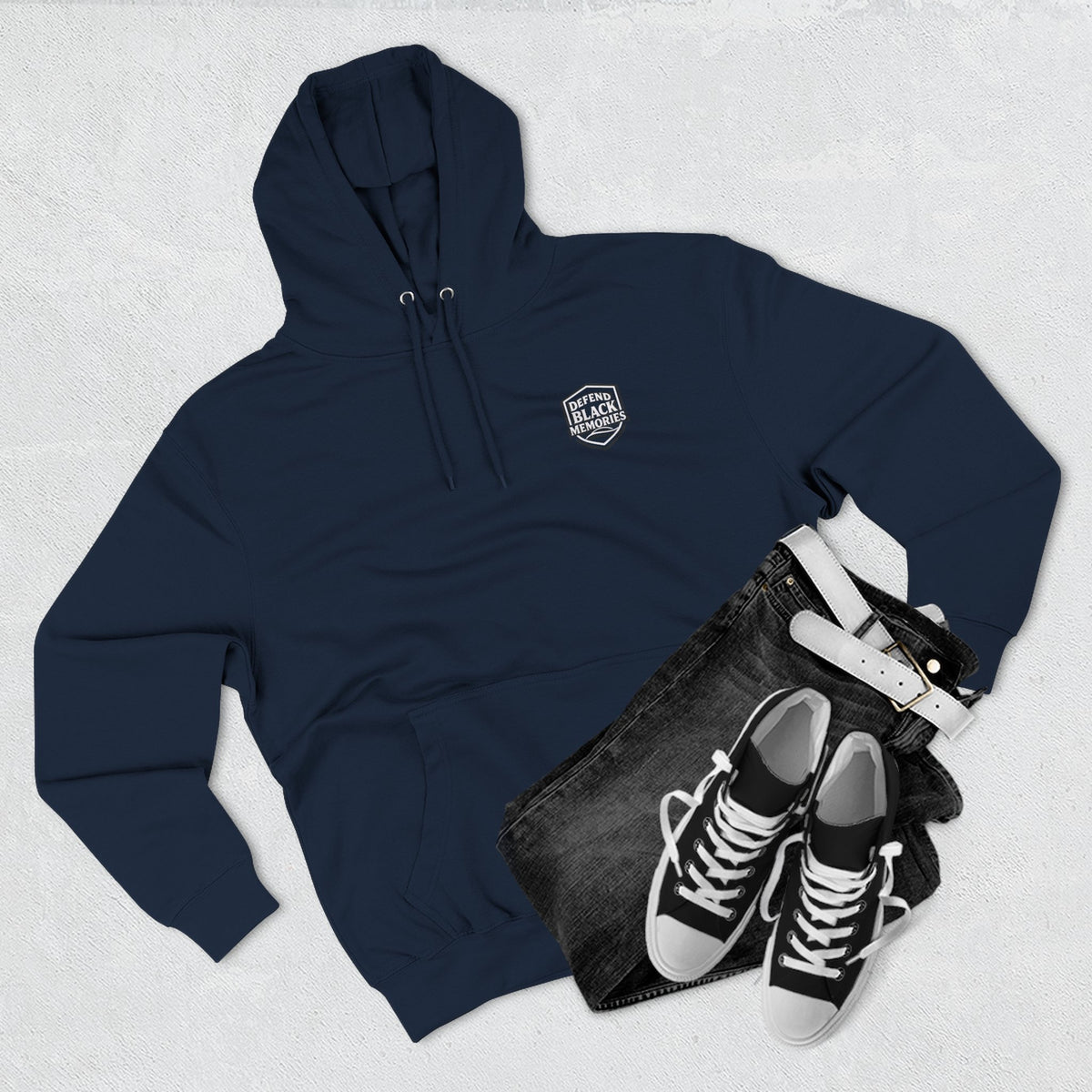 Jan E. Matzeliger Three-Panel Historic Portrait Hoodie (City Champs)