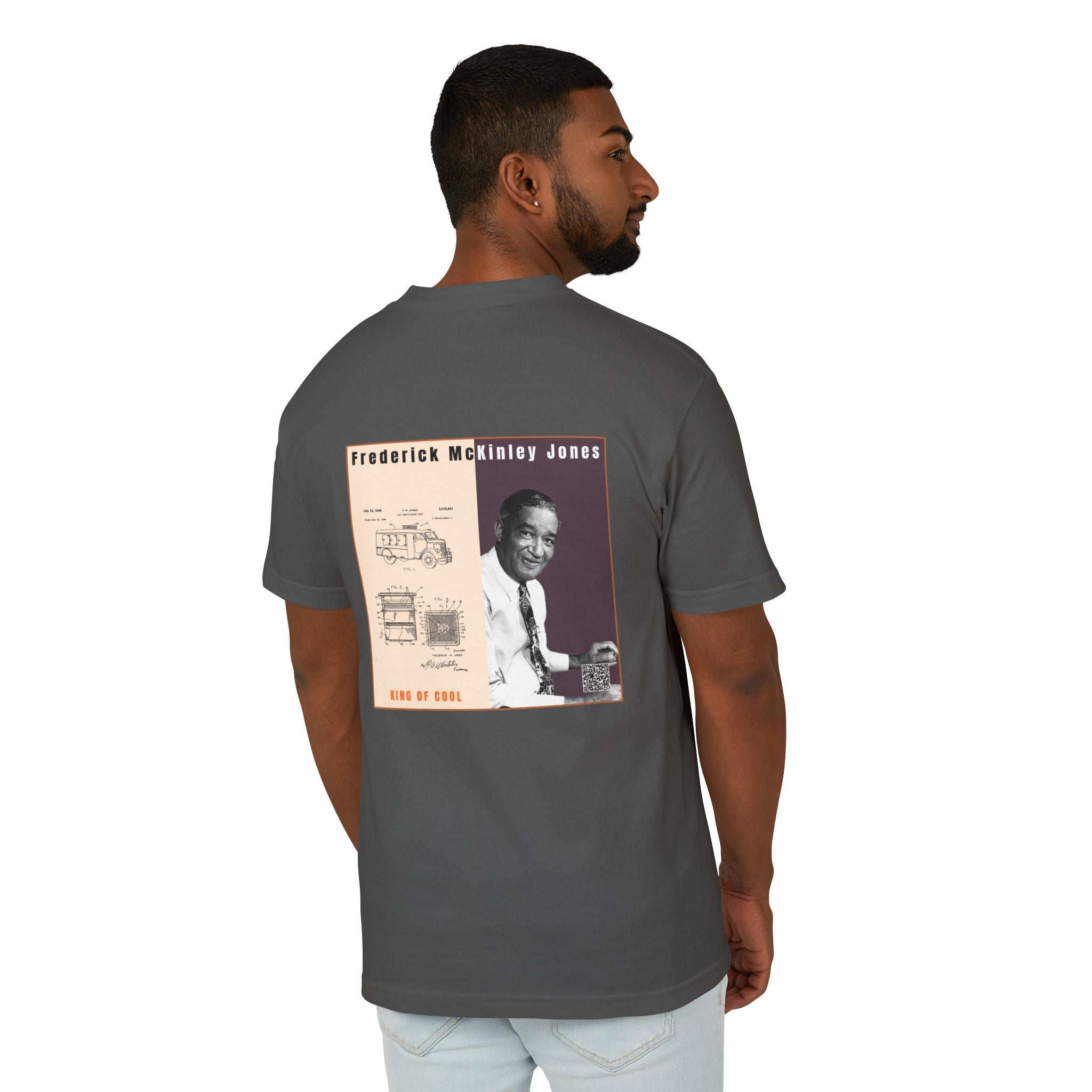 Frederick T. Jones, Unisex, Historical Portrait T-shirt