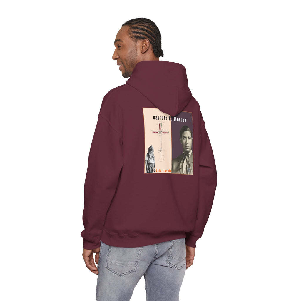 Garrett A. Morgan, Unisex, Historical Portrait, Heavy Blend™ Hooded Sweatshirt