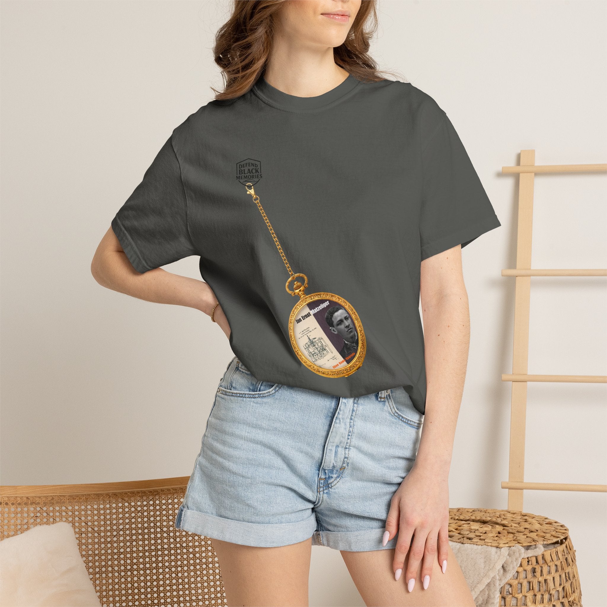Jan Ernst Matzeliger Pocket Watch T-Shirt