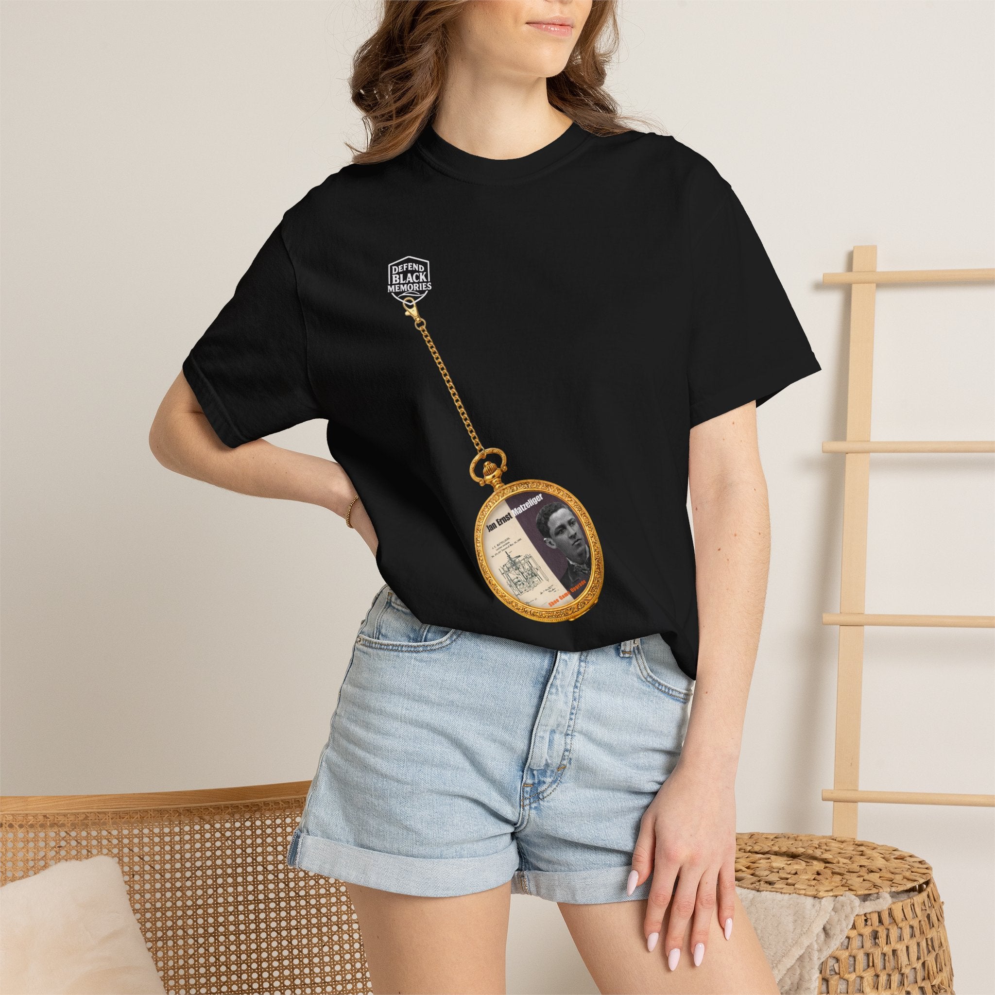 Jan Ernst Matzeliger Pocket Watch T-Shirt
