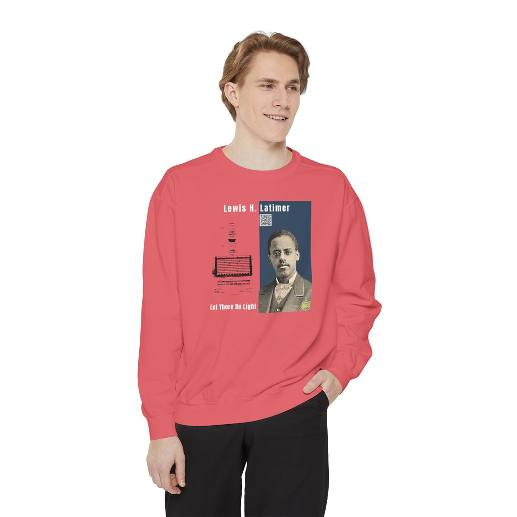 Lewis Latimer Unisex Garment-Dyed Sweatshirt (City Champs)