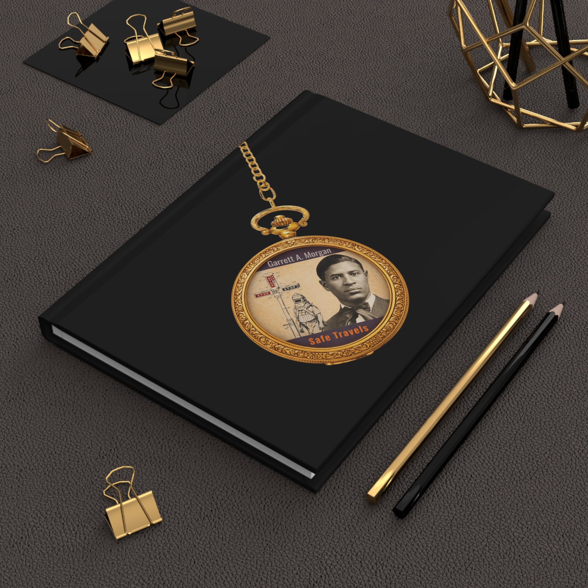 Hardcover Journal Matte (Garrett Augustus Morgan)