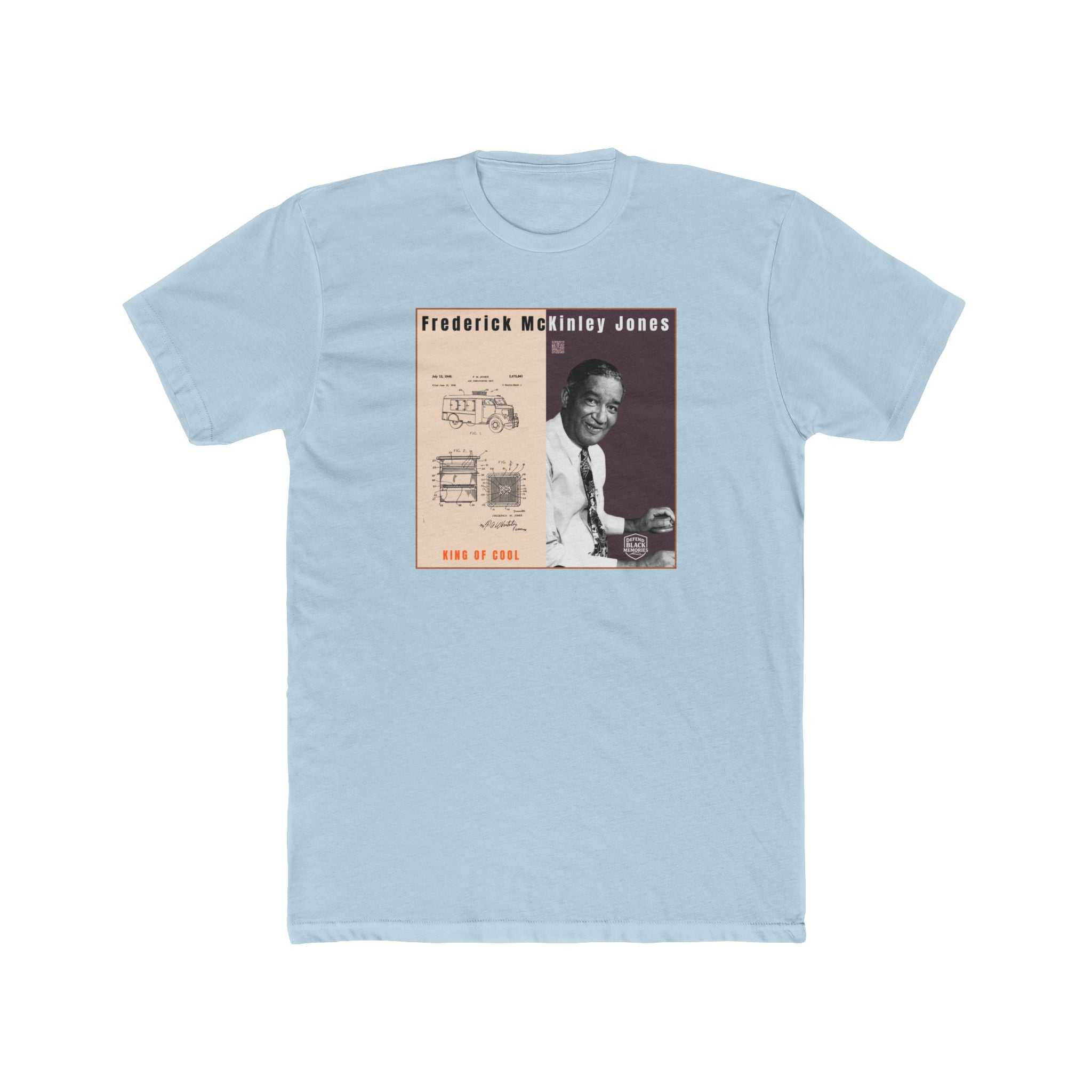 Frederick McKinley Jones, Unisex, Historical Portrait T-Shirt (City Champs)