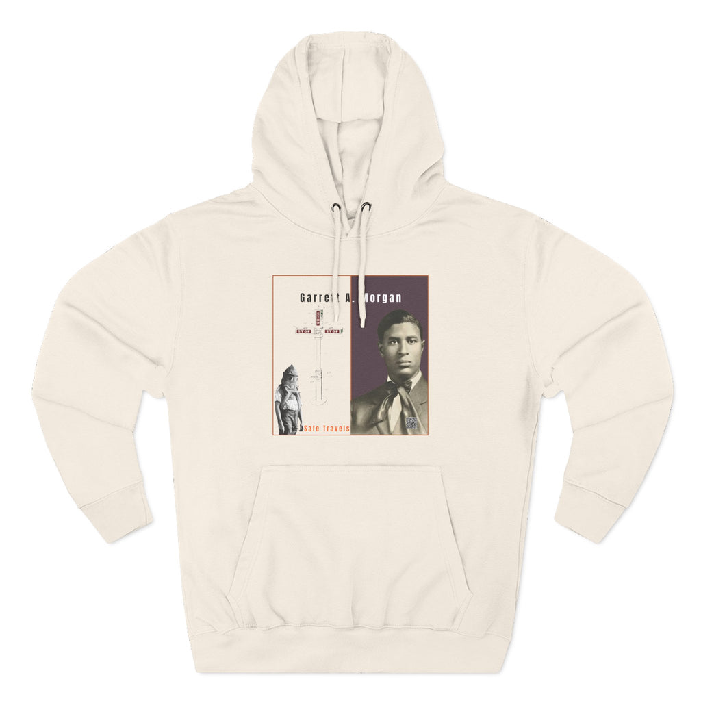 Garrett A. Morgan, Unisex, Three-Panel Historic Portrait Hoodie