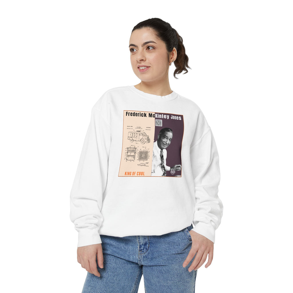 Frederick McKinley Jones, Unisex, Garment-Dyed Sweatshirt (City Champs)