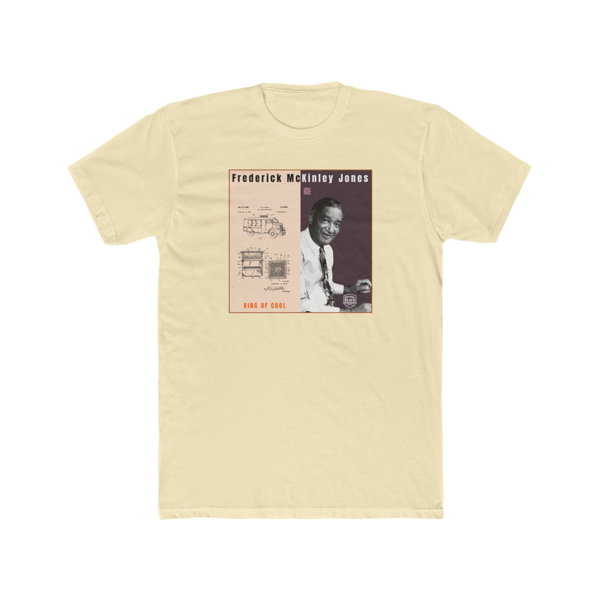 Frederick McKinley Jones, Unisex, Historical Portrait T-Shirt (City Champs)