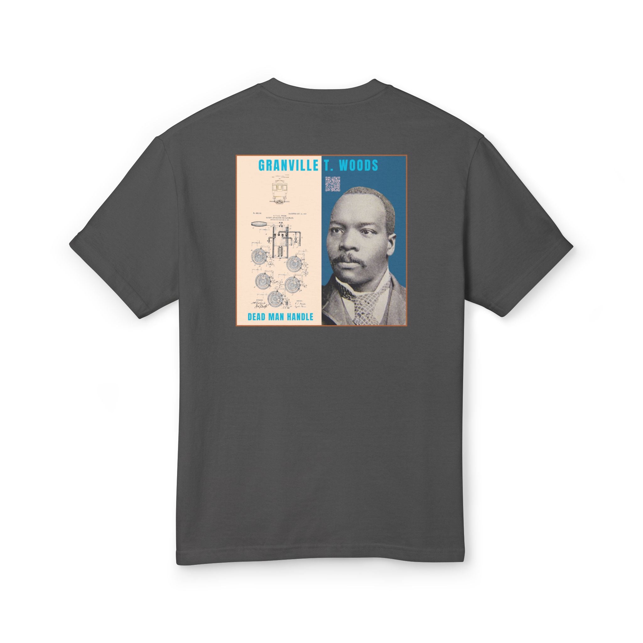Granville T. Woods, Unisex, Historical Portrait T-shirt