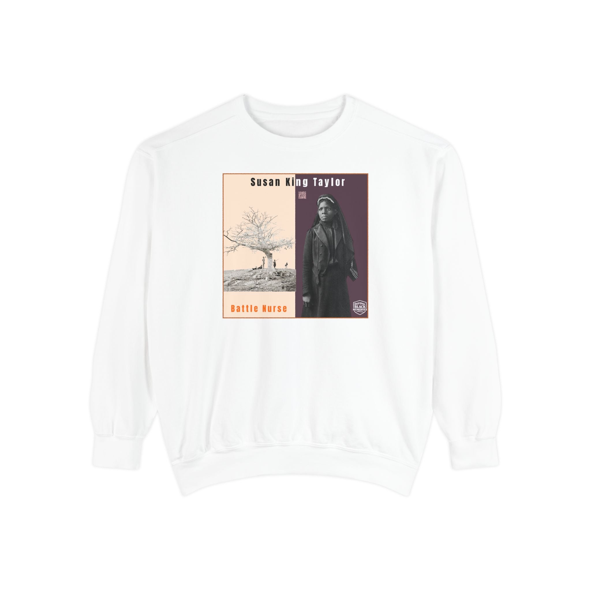 Susie King Taylor: Unisex Garment-Dyed Sweatshirt (City Champs)