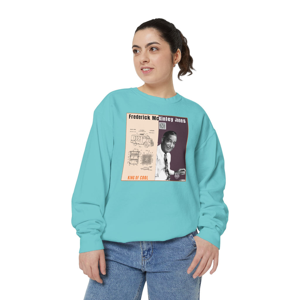 Frederick McKinley Jones, Unisex, Garment-Dyed Sweatshirt (City Champs)