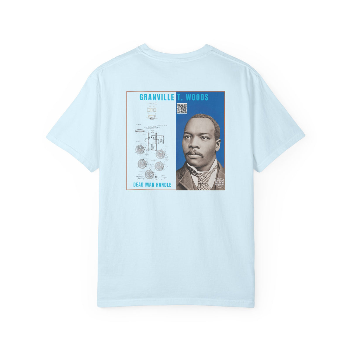 Granville T. Woods, 2 Side, Unisex, Historical Portrait T-shirt (City Champs)