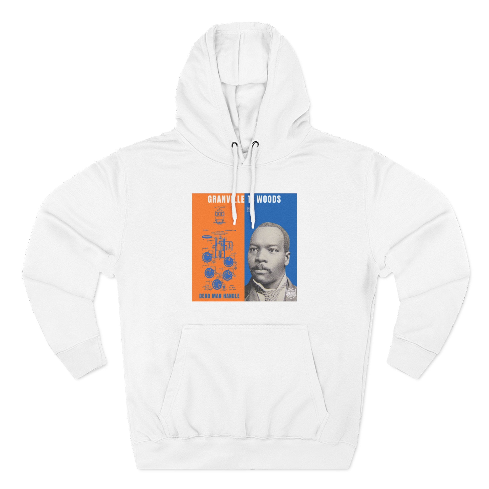 Granville T. Woods, Three-panel Historical Portrait Hoodie (City Champs)