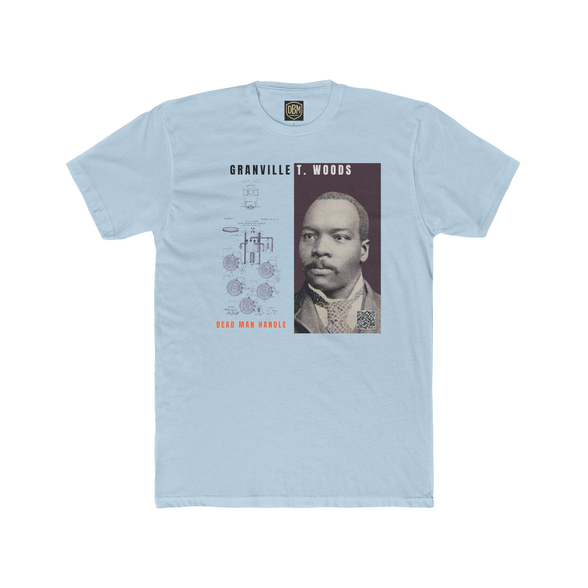 Defend Black Memories:Granville T. Woods Tribute Tee -Graphic T-Shirt