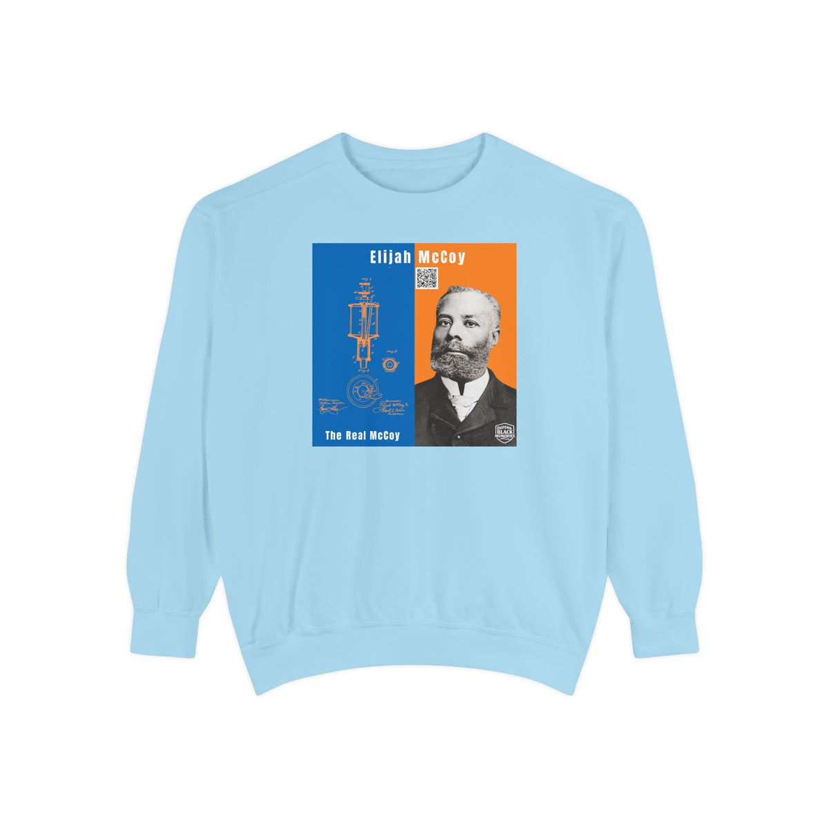 "The Real McCoy" Elijah McCoy Garment Dyed Tribute Sweatshirt (City Champs)