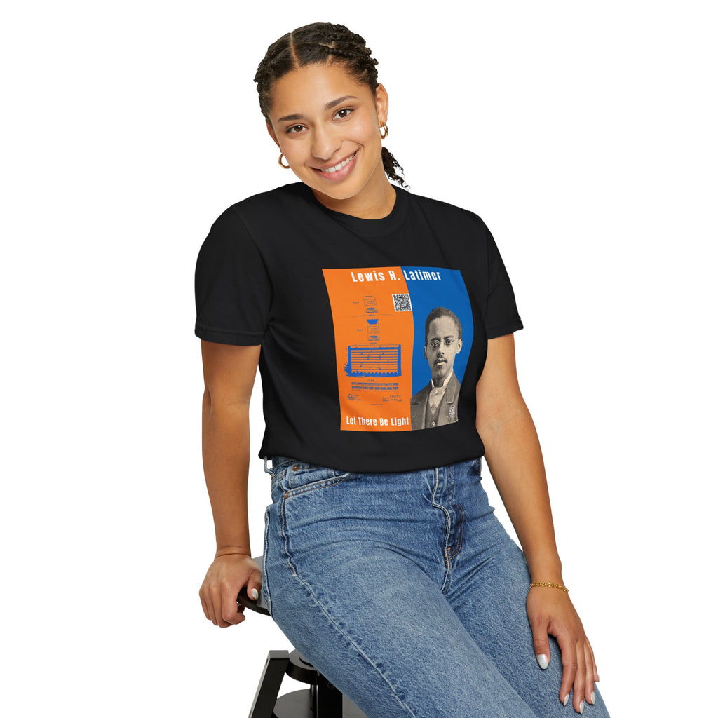 Lewis H. Latimer, Unisex, Historical Portrait T-shirt (City Champs)