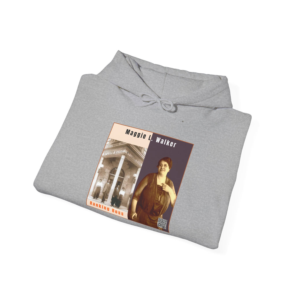 Defend Black Memories: Maggie L Walker Unisex Heavy Blend™ Hooded Sweatshirt