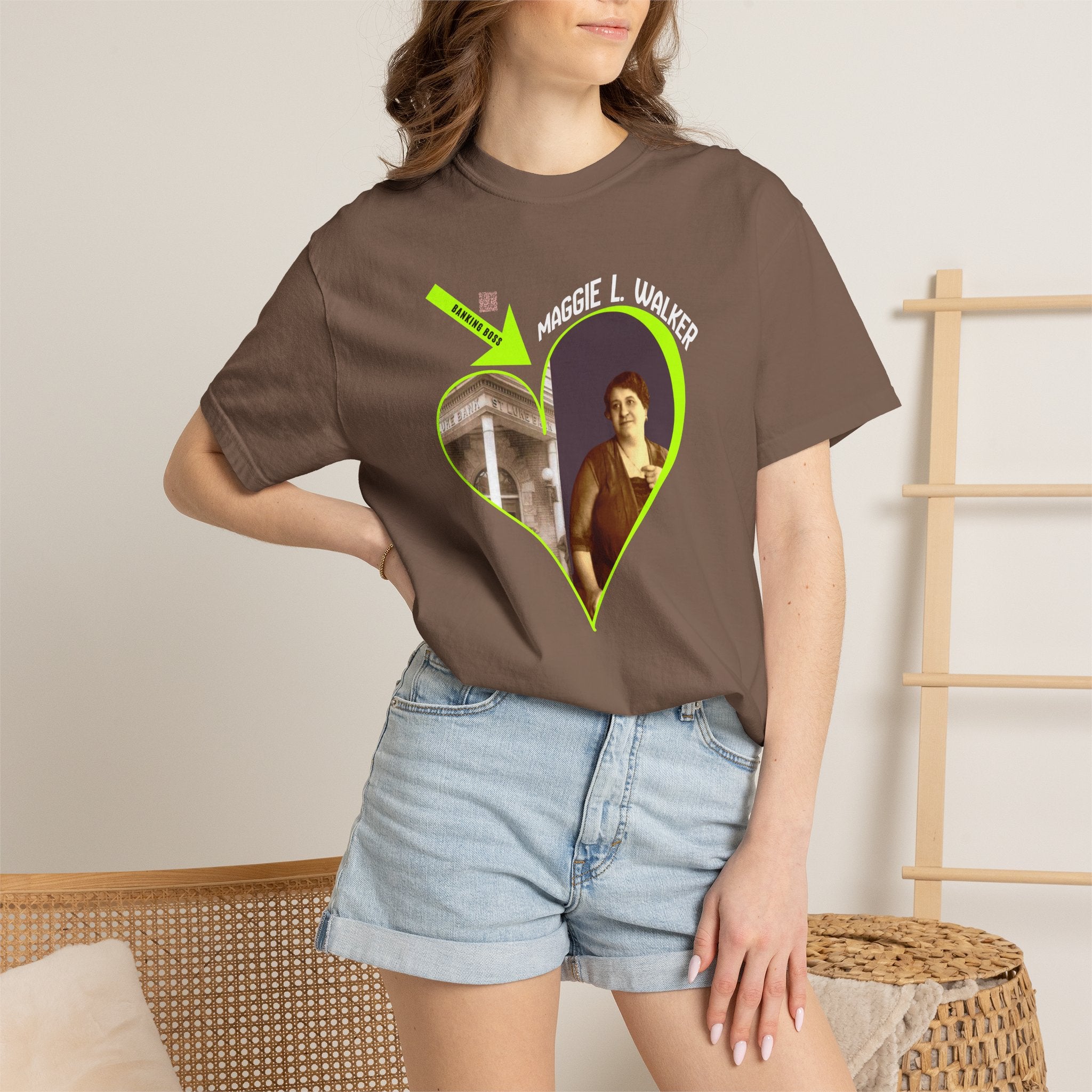Maggie L. Walker Tribute Tee...First Woman to Charter a Bank