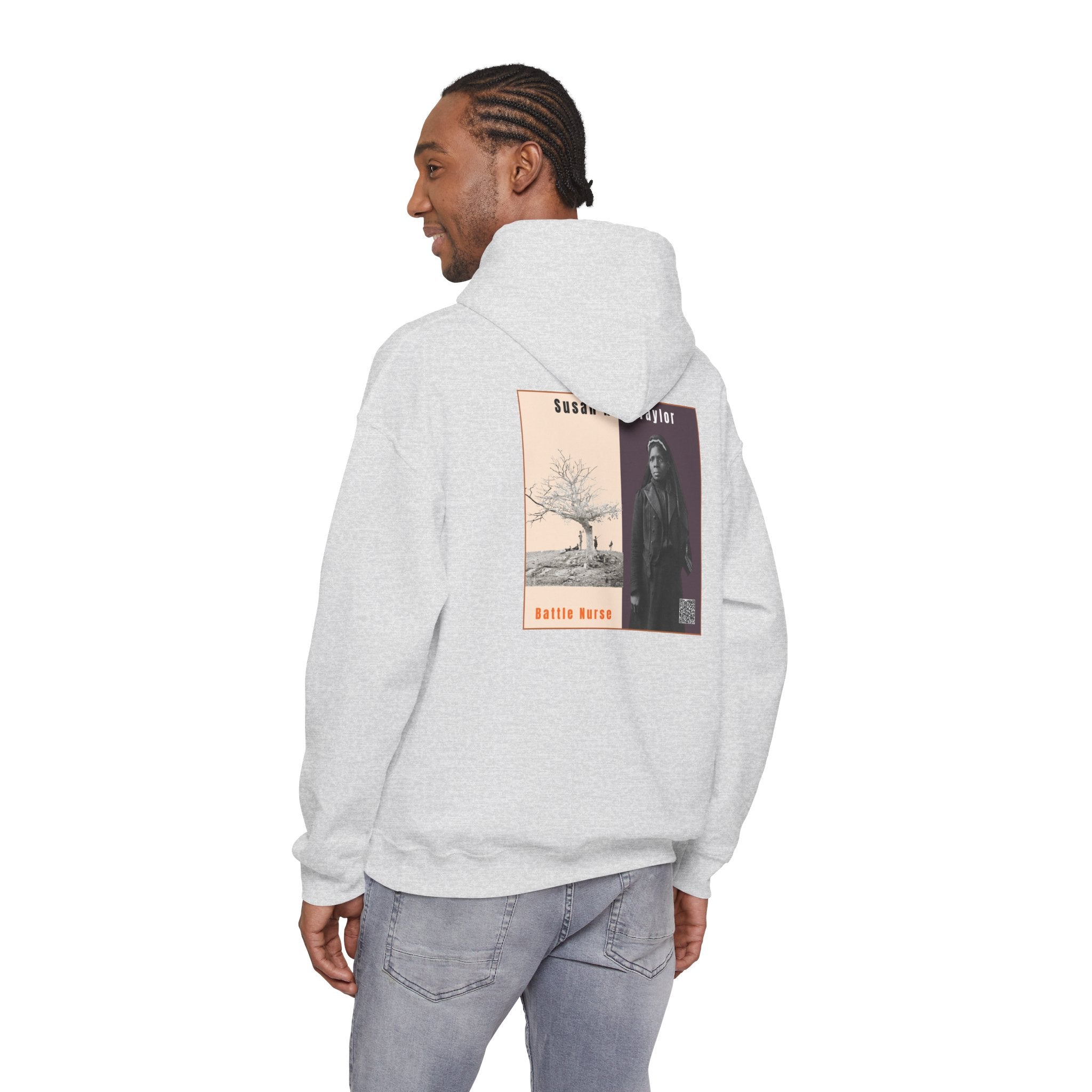 Susan King Taylor, Unisex, Historical Portrait, Heavy Blend™ Hooded Sweatshirt