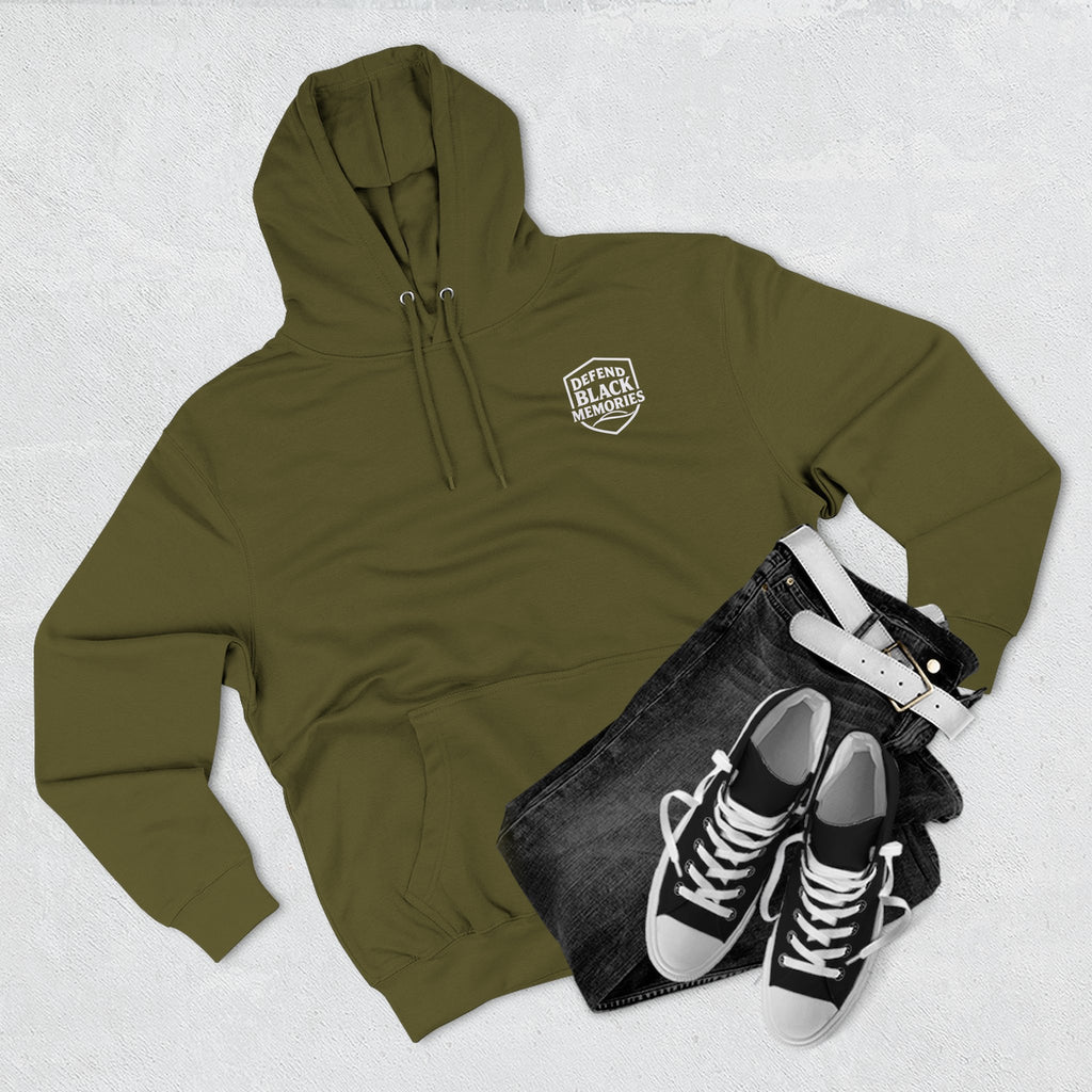 Granville T. Woods, 2 Side, Three-Panel Fleece Hoodie