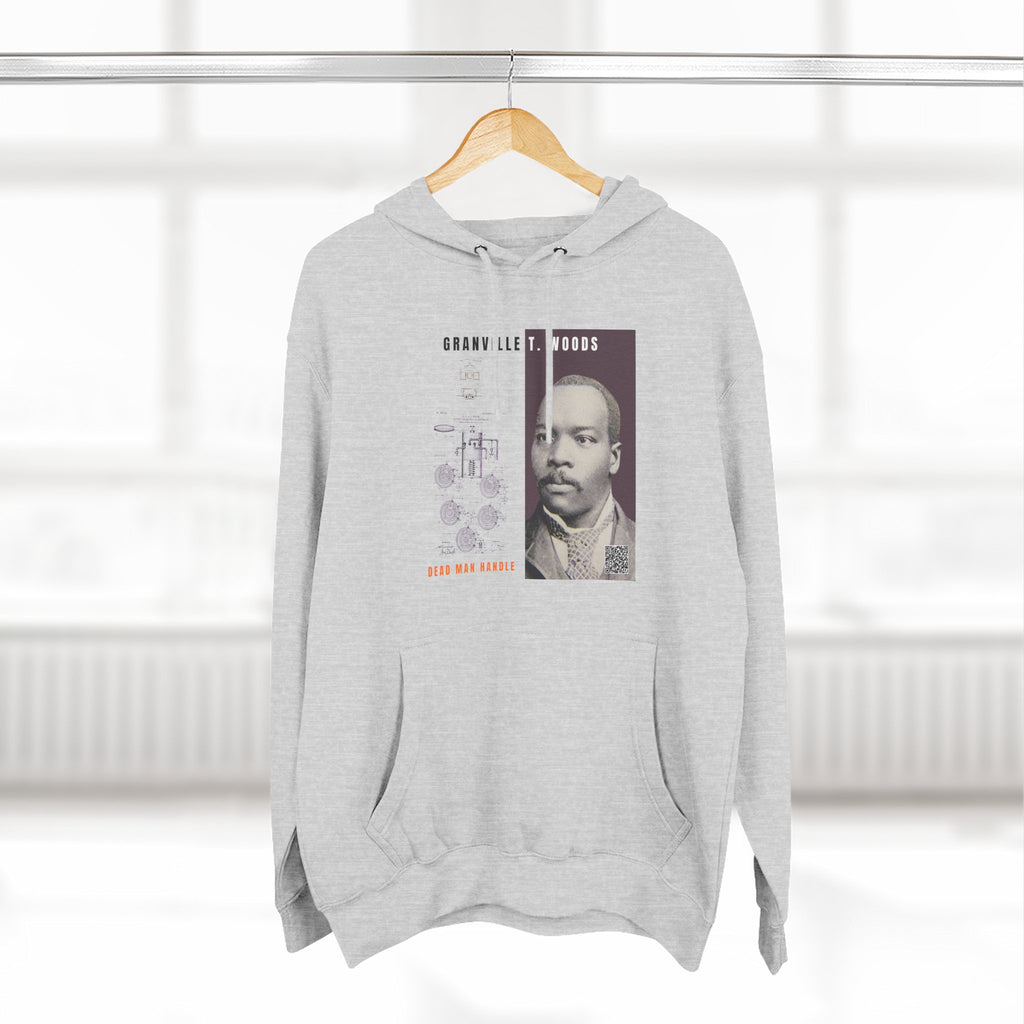 Granville T. Woods, Three-panel Historical Portrait Hoodie