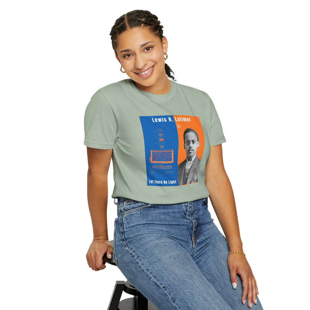 Lewis H. Latimer, Unisex, Historical Portrait T-shirt (City Champs)