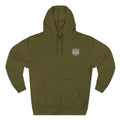 Defend Black Memories: Lewis H. Latimer Three-panel Historical Black Portrait Hoodie