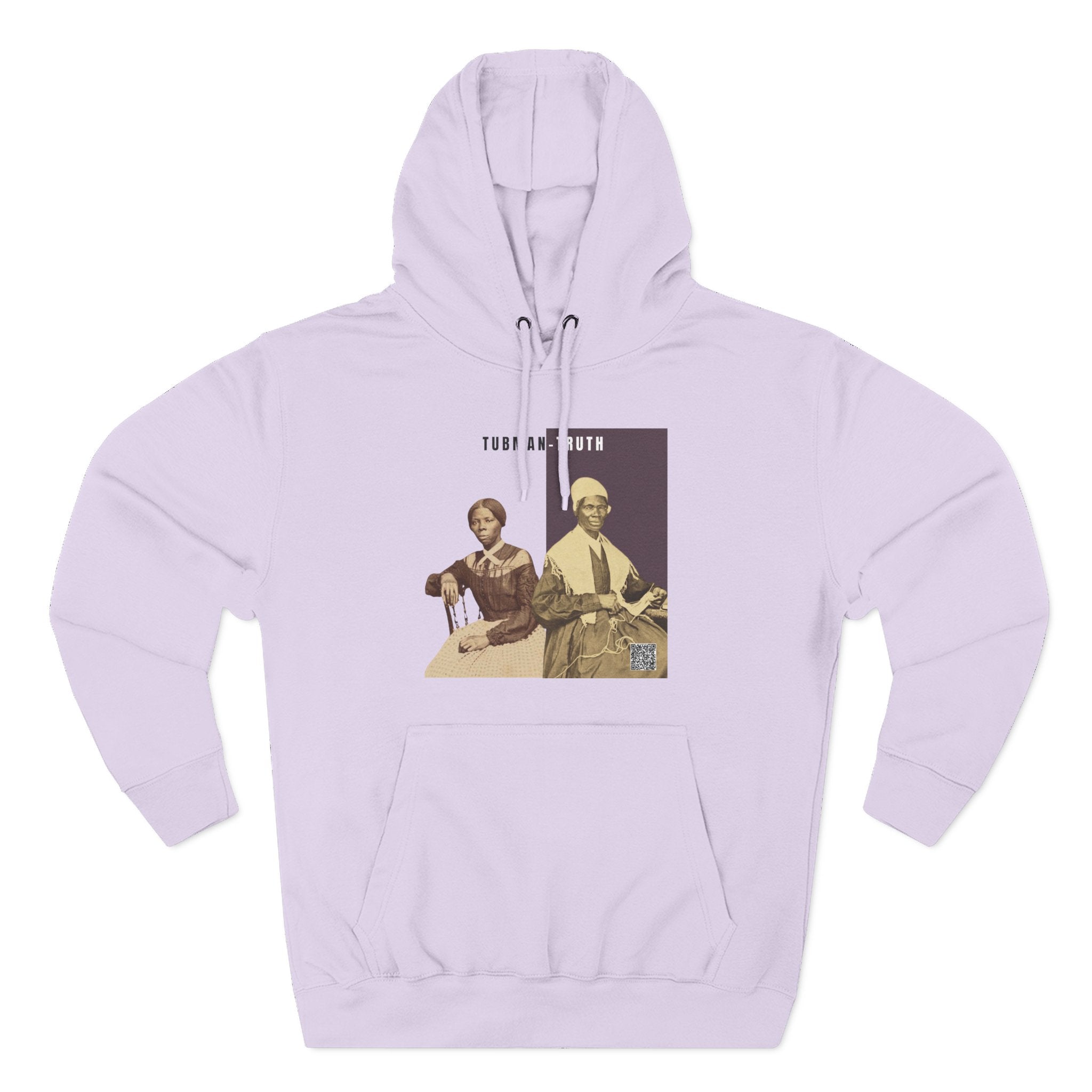 Tubman-Truth Three-panel, Historical Portrait Hoodie