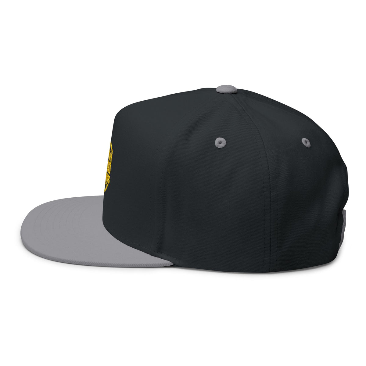 Defend Black Memories Flat Bill Cap (Embroidery)