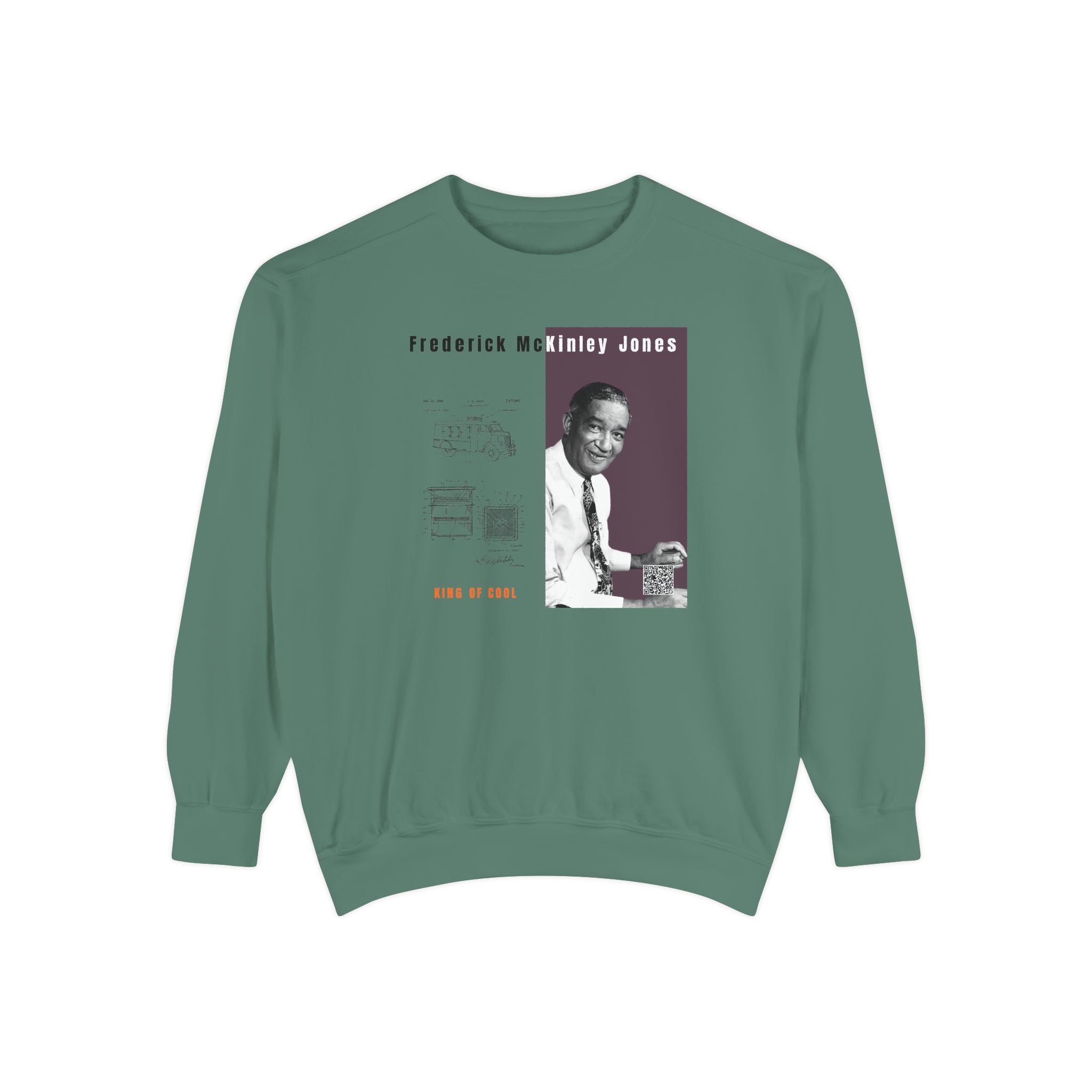 Frederick McKinley Jones, Unisex, Garment-Dyed Sweatshirt