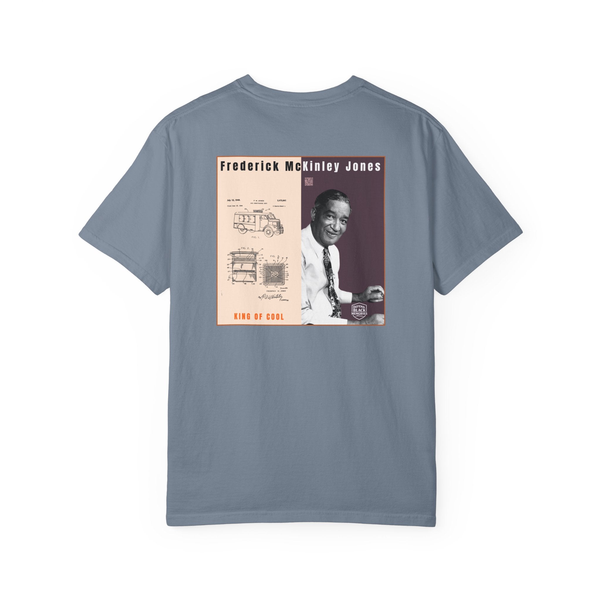 Frederick McKinley Jones, 2 Side, Unisex, Historical Portrait T-shirt (CIty Champs)