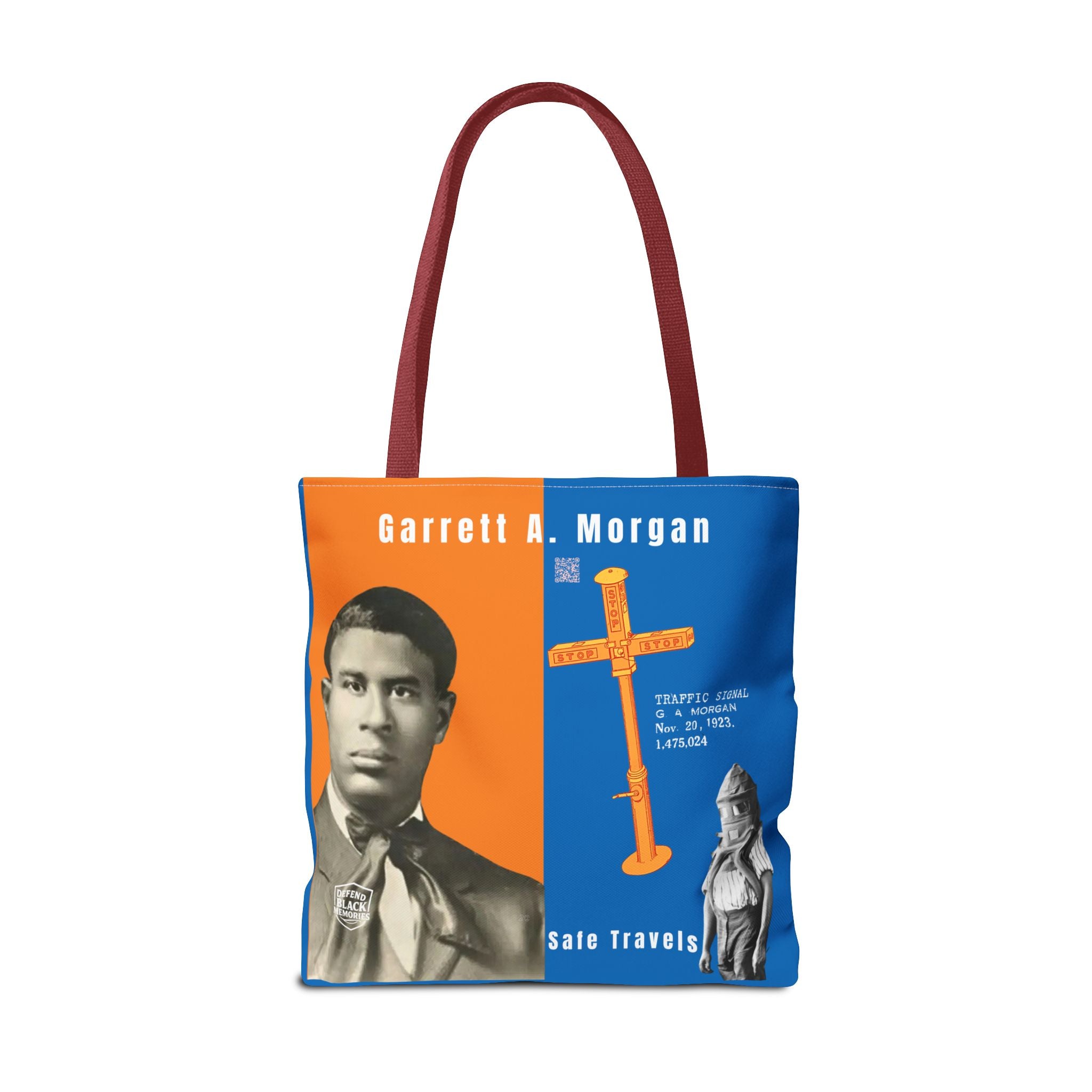 Garrett A. Morgan Tribute Tote Bag (Double Side City Champs Blue)