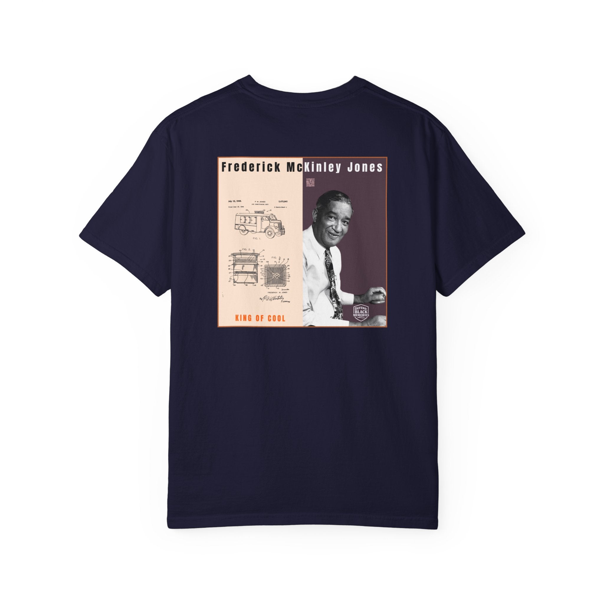 Frederick McKinley Jones, 2 Side, Unisex, Historical Portrait T-shirt (CIty Champs)