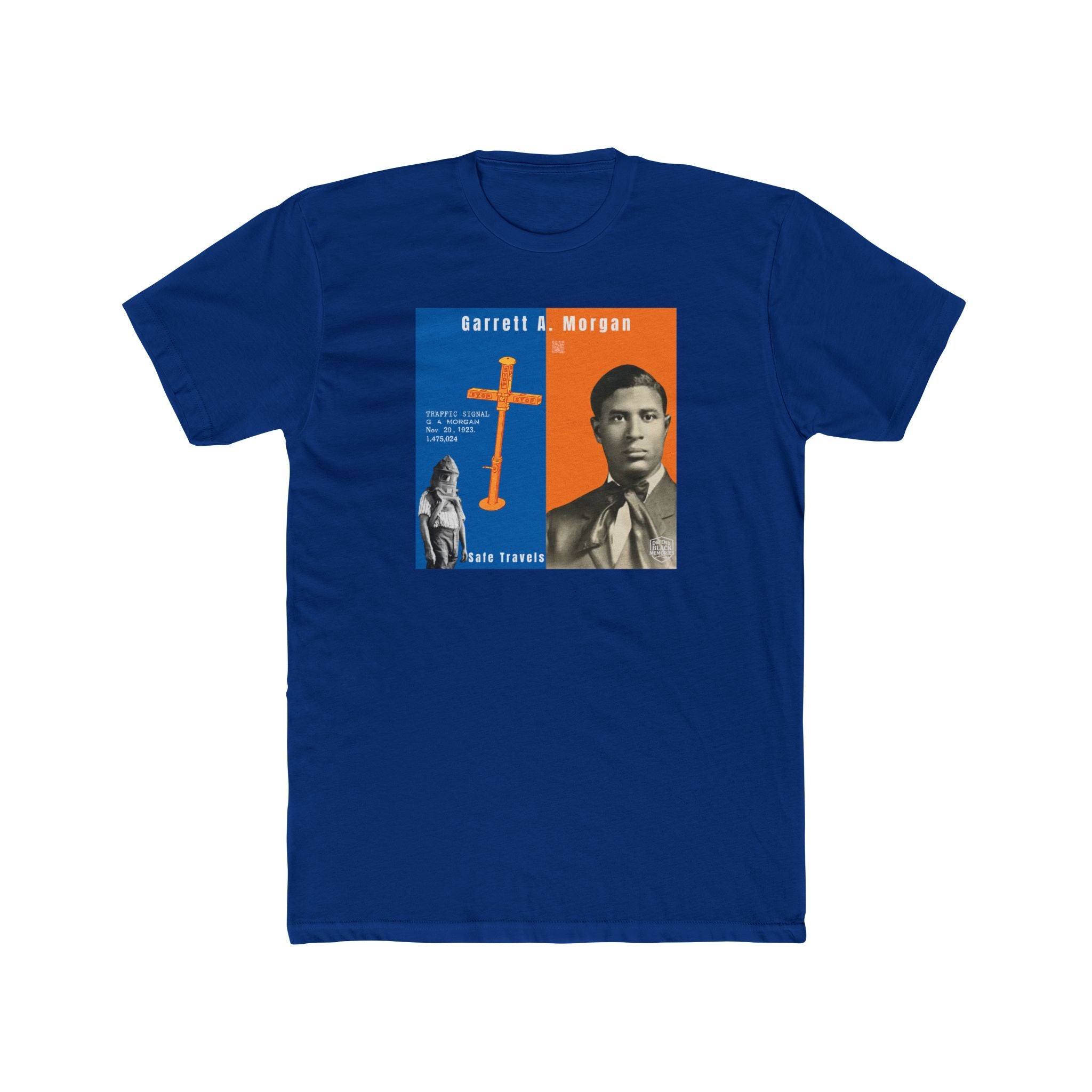 Garrett A. Morgan, Unisex, Historical Portrait T-Shirt (City Champs)