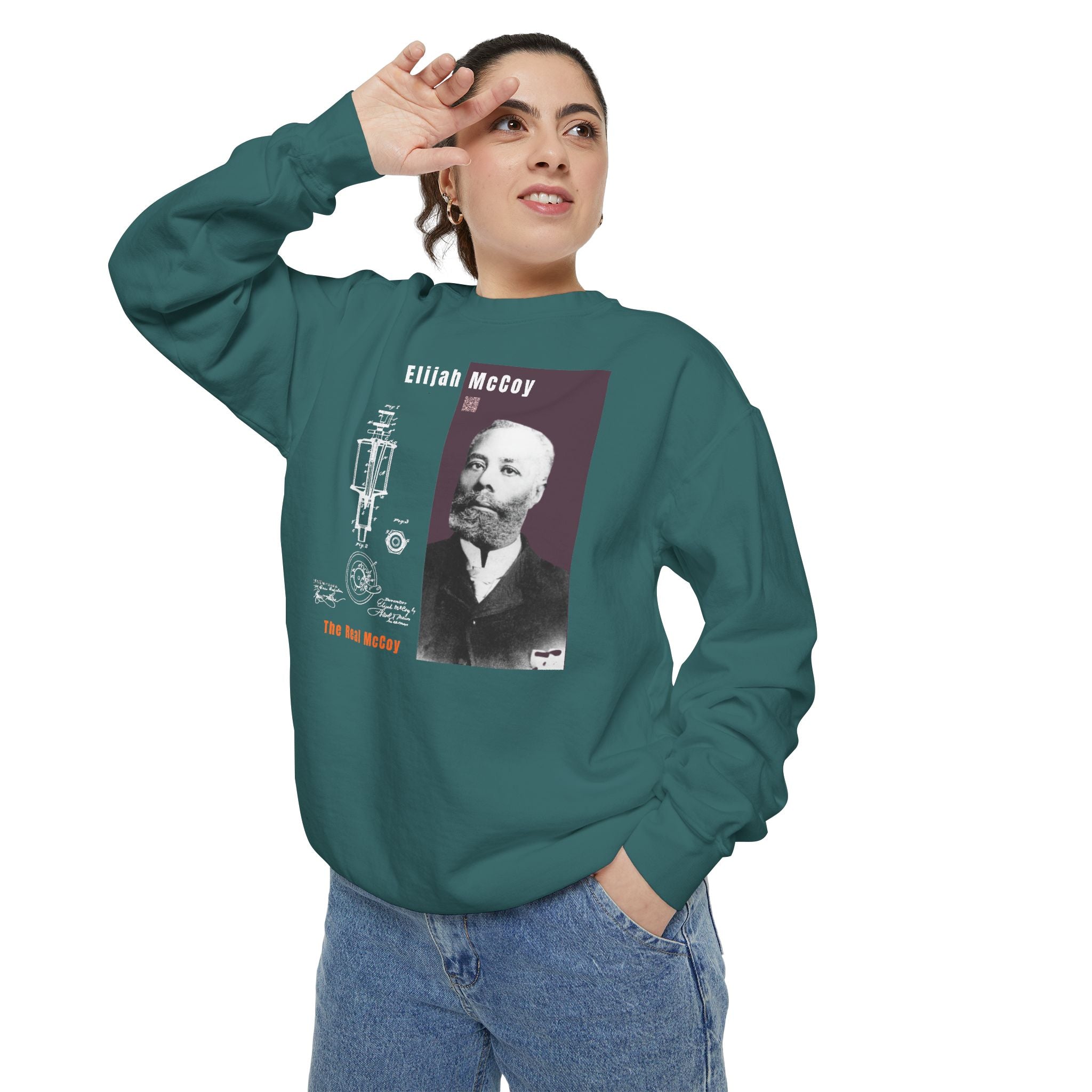 Defend Black Memories "The Real McCoy" Sweatshirt — Elijah McCoy Tribute