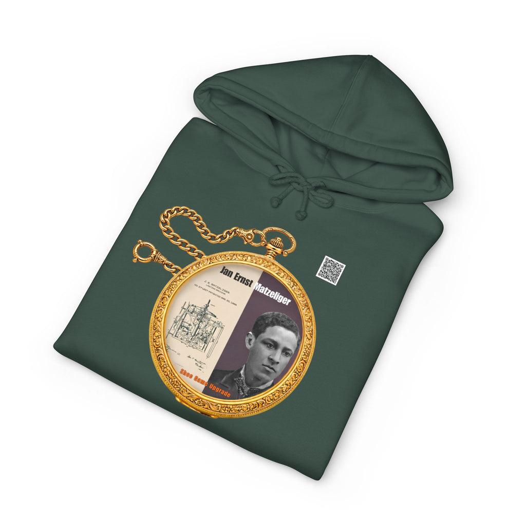 Jan Ernst Matzeliger Historical Portrait Pocket Watch Hoodie