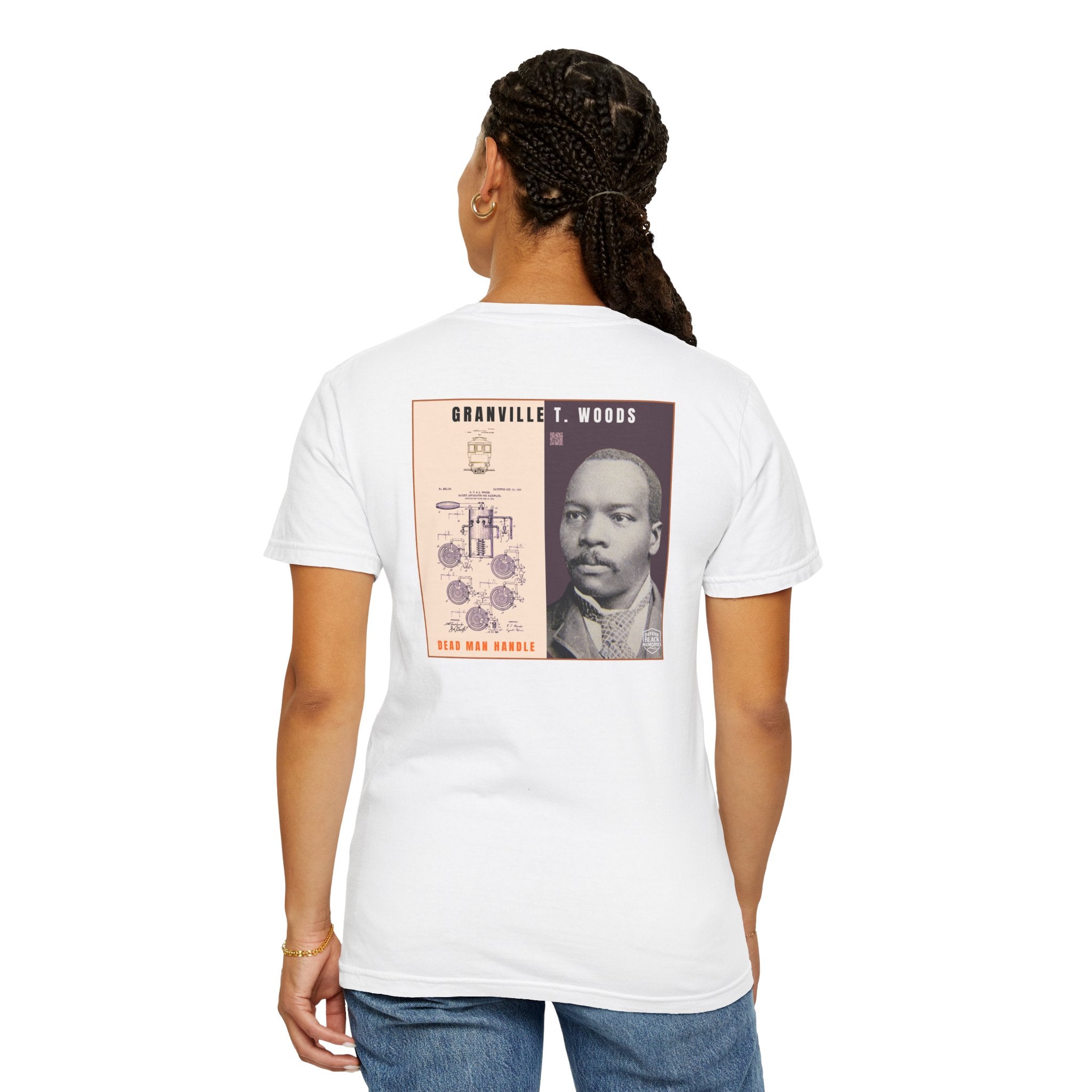 Granville T. Woods, 2 Side, Unisex, Historical Portrait T-shirt (City Champs)