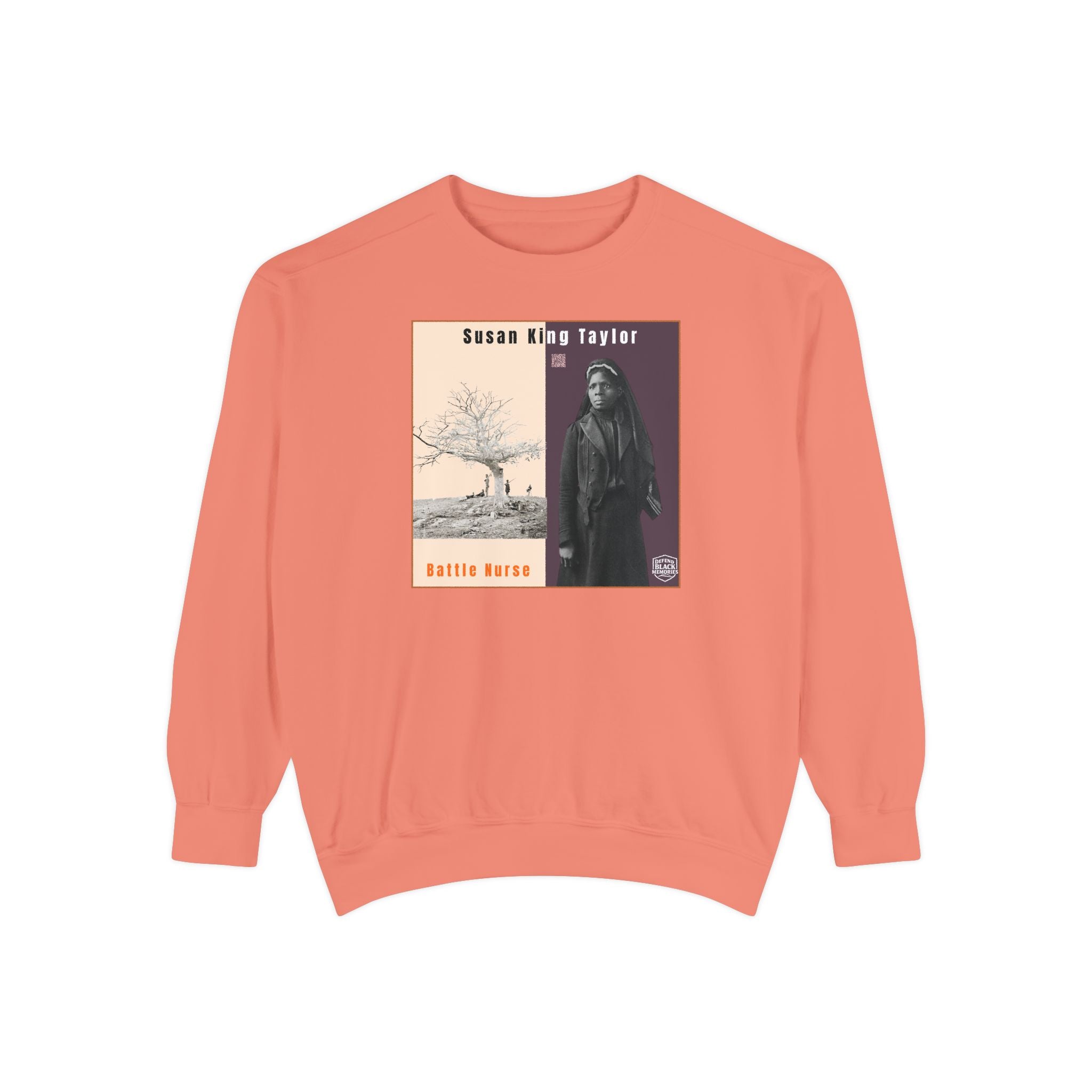 Susie King Taylor: Unisex Garment-Dyed Sweatshirt (City Champs)