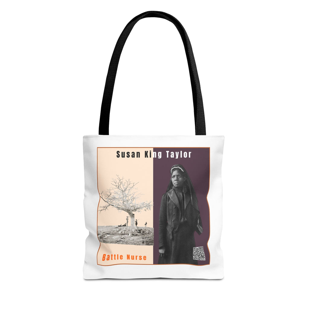 Defend Black Memories: Susan King Taylor Historical Tribute AOP Tote Bag