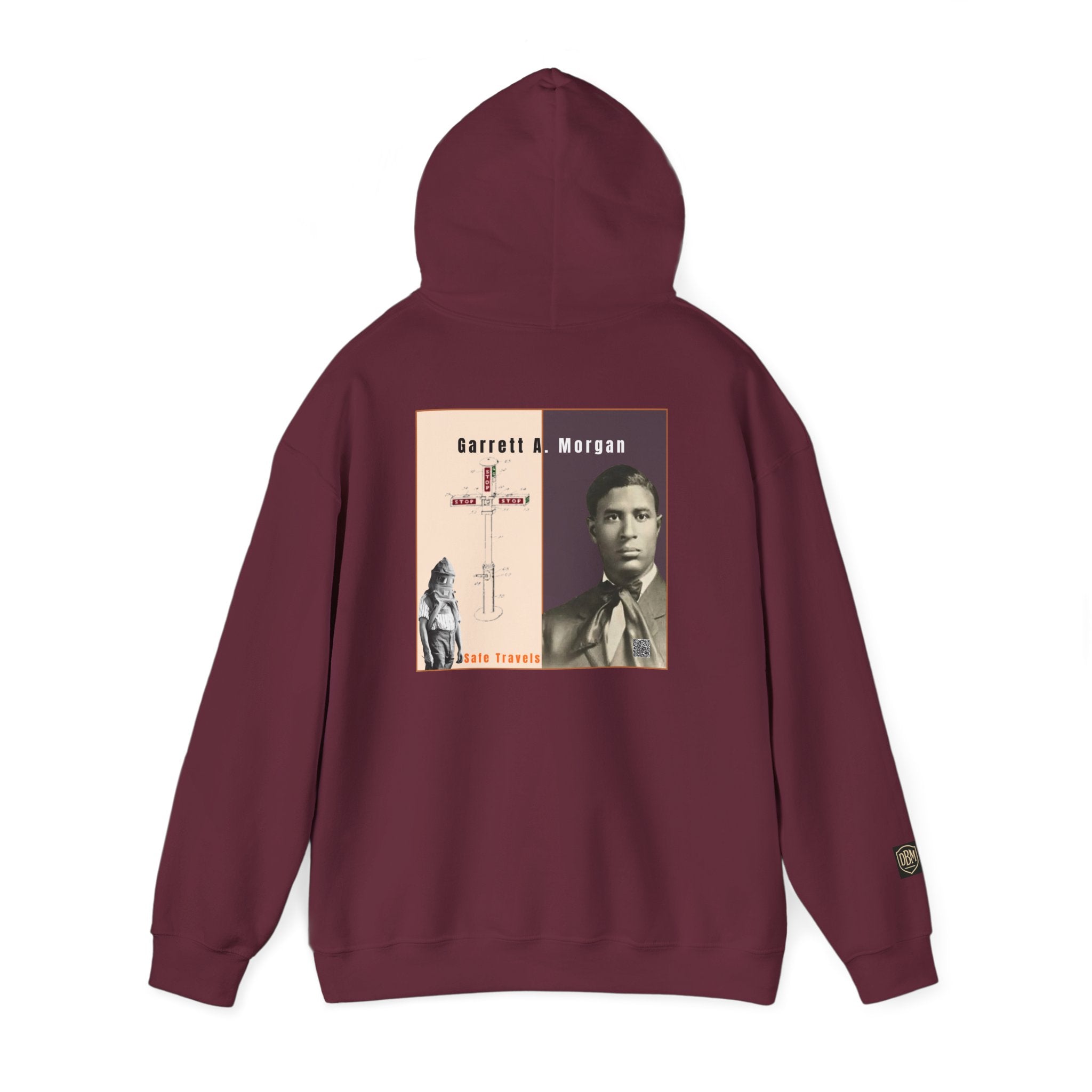 Garrett A. Morgan, Unisex, Historical Portrait, Heavy Blend™ Hooded Sweatshirt