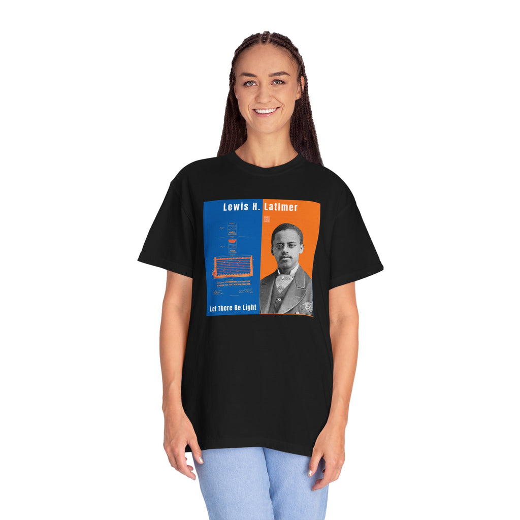 Lewis H. Latimer, Unisex, Historical Portrait T-shirt (City Champs)