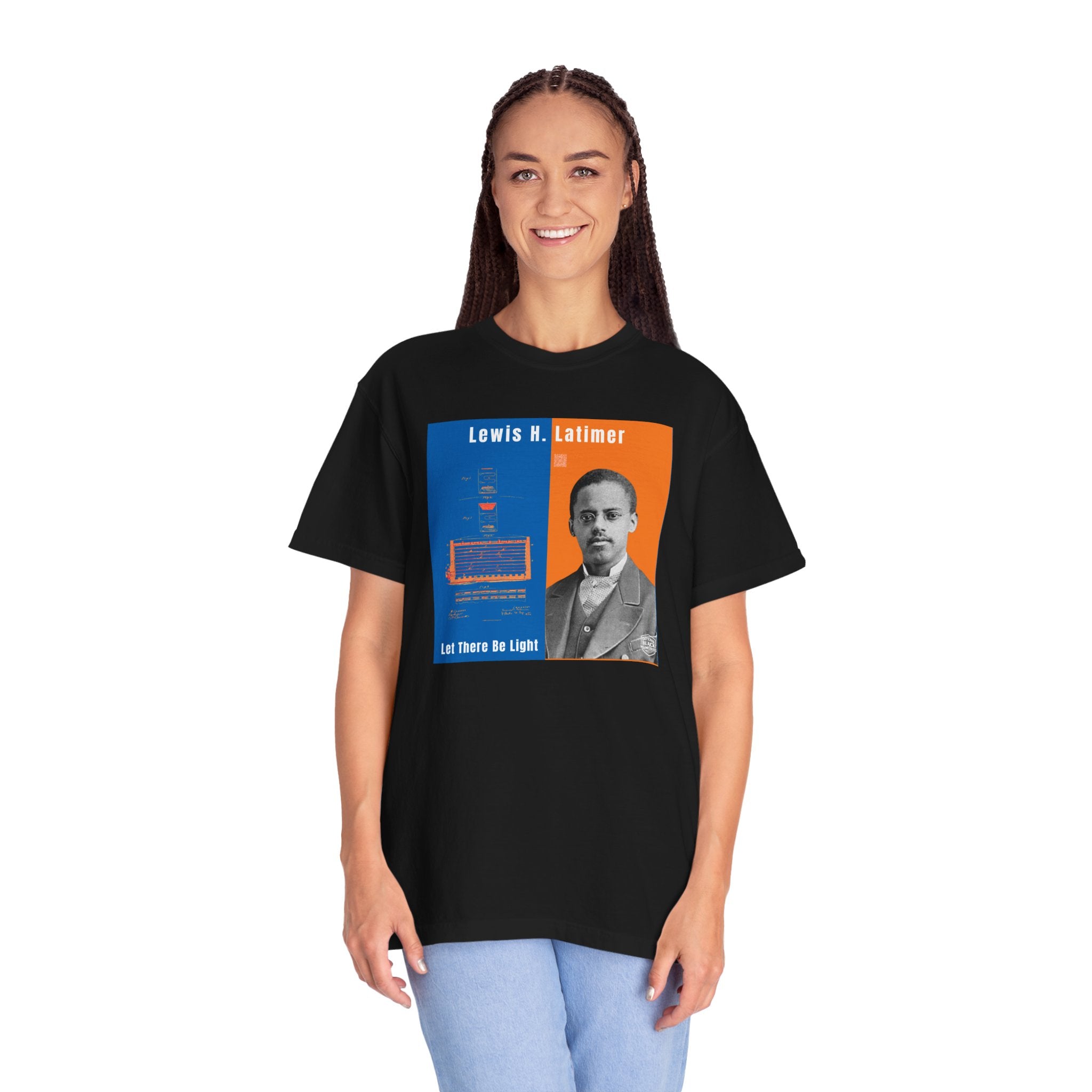 Lewis H. Latimer, Unisex, Historical Portrait T-shirt (City Champs)