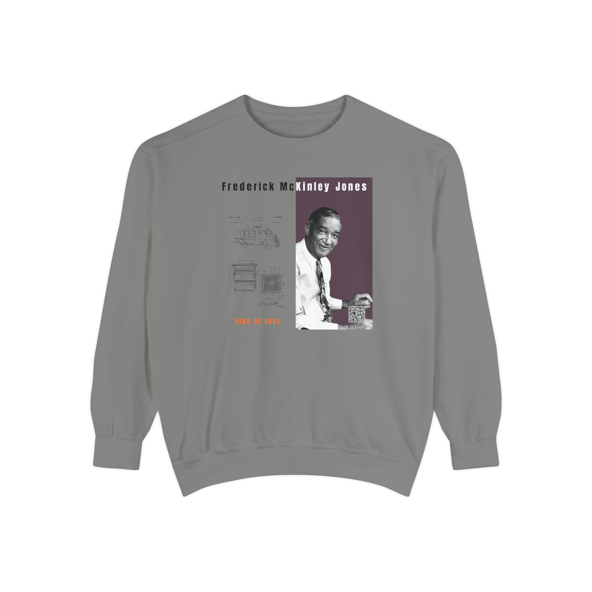 Frederick McKinley Jones, Unisex, Garment-Dyed Sweatshirt