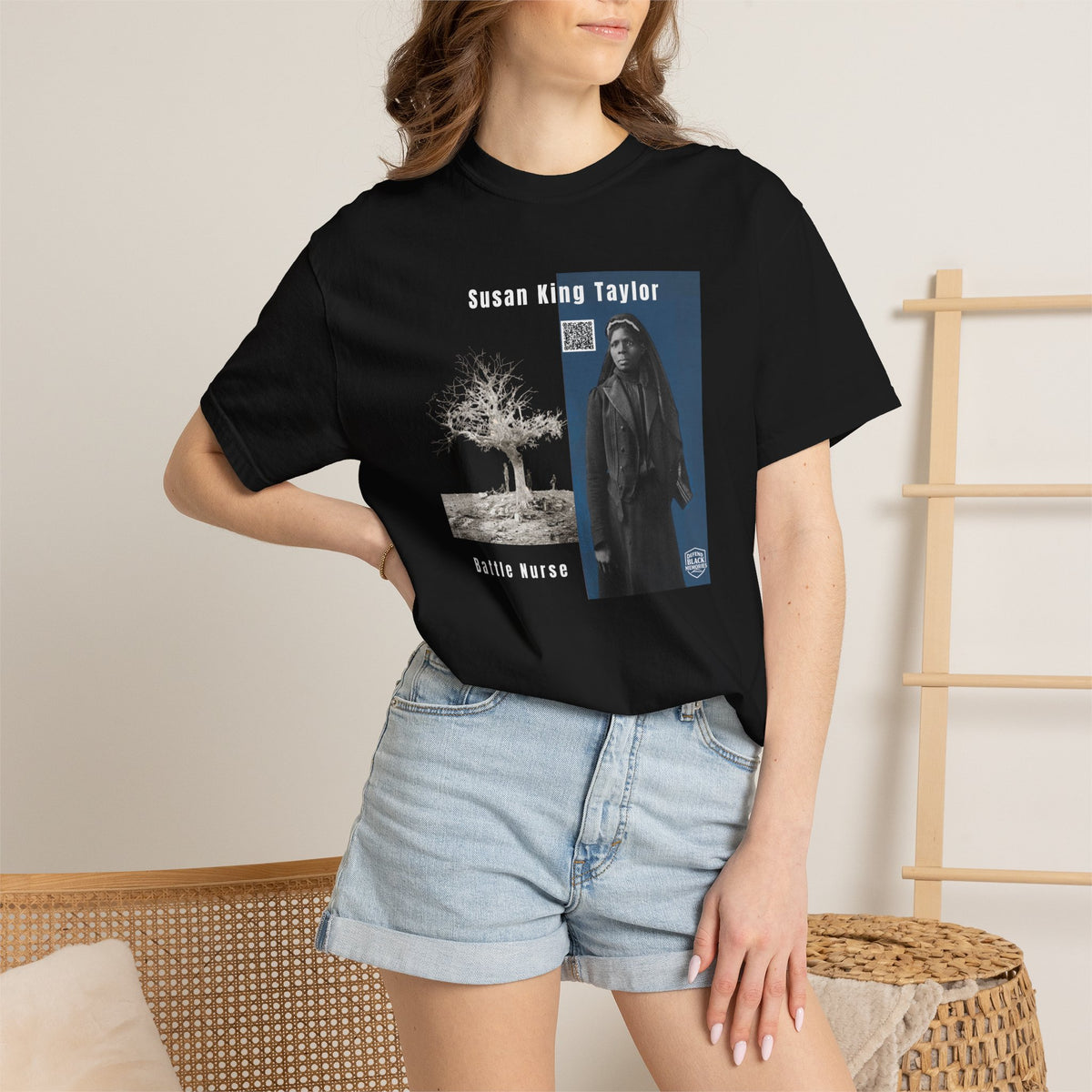 Susan King Taylor, Historical Portrait T-shirt (CIty Champs)