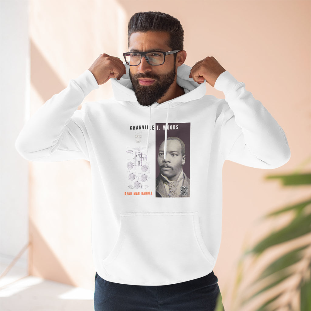 Granville T. Woods, Three-panel Historical Portrait Hoodie